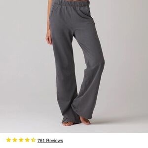 Talentless Gray Wide-Leg Lounge Pants